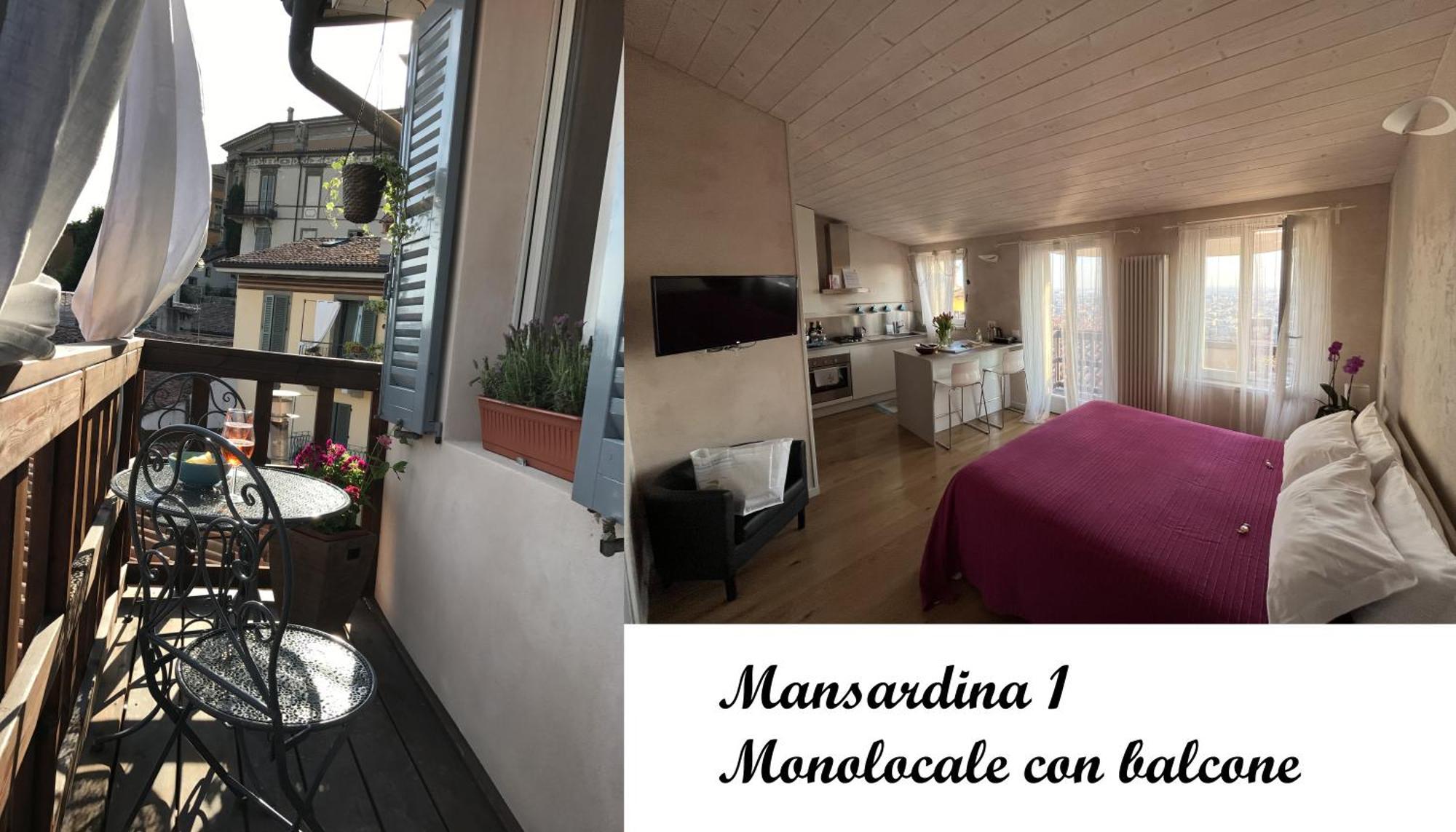 Casa Vacanze la Mansardina Bérgamo Exterior foto