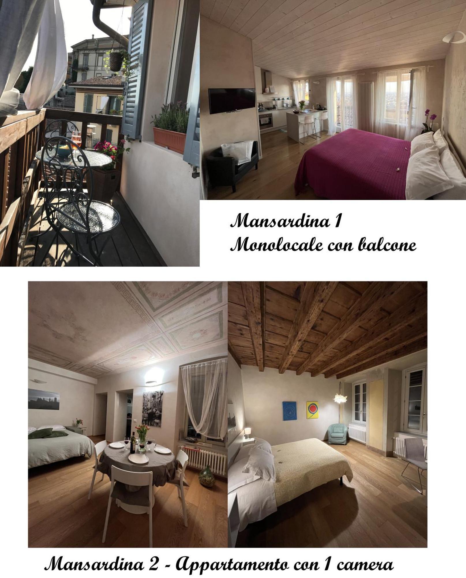 Casa Vacanze la Mansardina Bérgamo Exterior foto